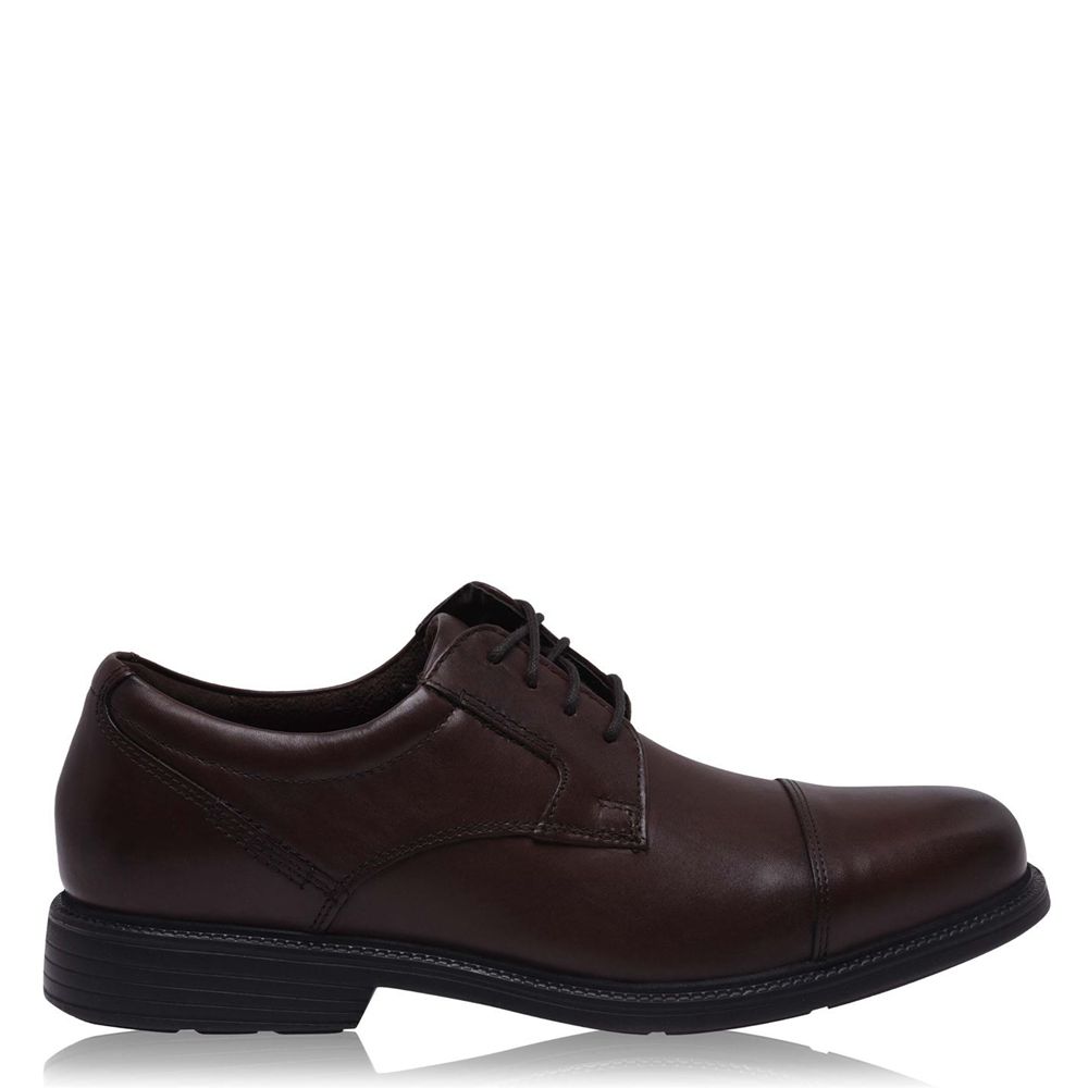 Sapatos Oxford Homem Rockport Charles Marrom,Portugal ABZRK-4052